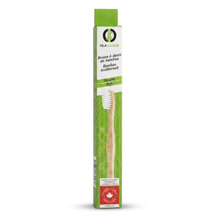 Brosse à dents souple - Blanc