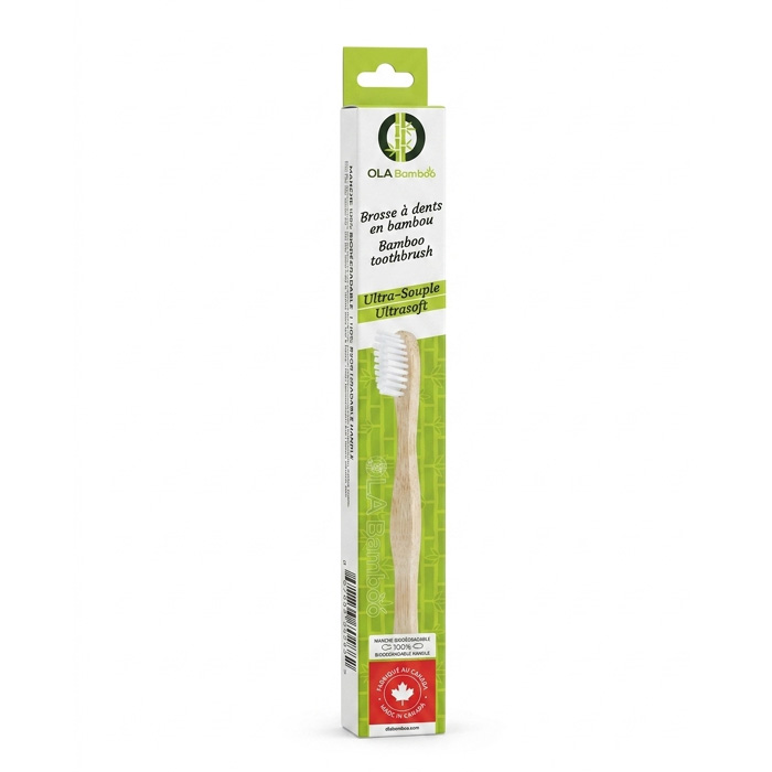 Brosse à dents ultra-souple - Blanc Brosse à dents ultra-souple - Blanc