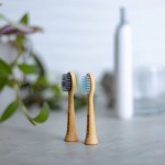 4 têtes remplaçables, brosses à dents Zerro, souple, fait au Québec, Ola Bamboo, un choix écologique