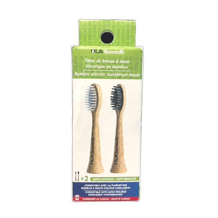 Boîte de 2 têtes de rechange - Brosse à dents électrique