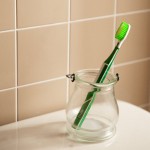 Brosse à dent à tête remplaçable, souple, fait au Québec, vert, Ola Bamboo, un choix écologique